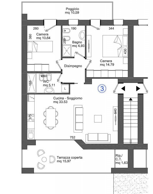 Appartamento 2 camere in Vendita a Villorba #6